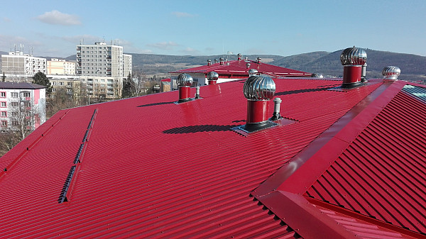 Rekonstrukce střechy Ústí nad Labem