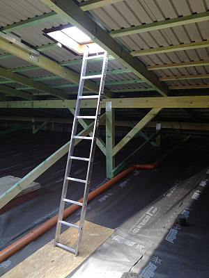 Rekonstrukce střechy Mělník