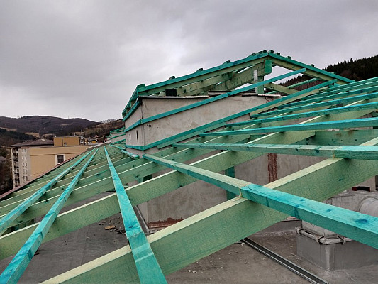 Rekonstrukce střechy Vsetín